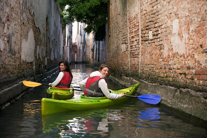 due kayak a venezia