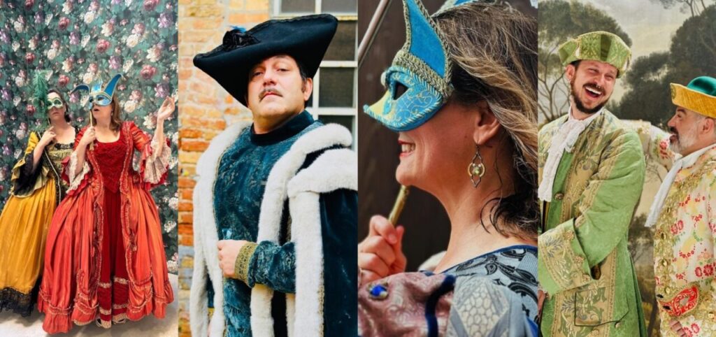 Карнавальные  костюмы Венеция: Venice carnival costumes dress-up experience